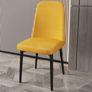 Nordic Chair with Black Legs | Yellow