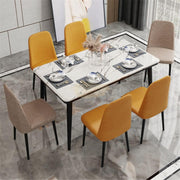 Nordic Chair with Black Legs | Yellow