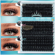 Obeyalash 300pcs 60D + 80D + 100D Lash Clusters | DIY Lashes DIY Lash Clusters