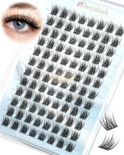 Obeyalash K-NLS Eyelash Clusters C Curl DIY 12-13 mm DIY Lash Clusters
