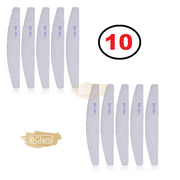 OPI Half-moon Zebra Nail File 100/180 10 pieces Zebra Nail File