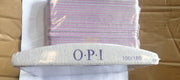 OPI Half-moon Zebra Nail File 100/180 Zebra Nail File