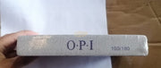 OPI Rectangle Zebra Nail File 100/180 Zebra Nail File