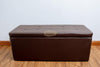 Ottoman with storage - Dark Brown Ottoman