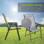 Outdoor Foldable Chair Outdoor Furniture Set