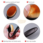 Oval Makeup Brush Makeup Accessories