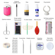 Paie Professional Eyelash Extension Training Kit False Eyelashes
