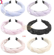 Pastel Braided Headband Hair Accessories