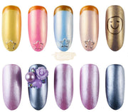 Pearl Nail Powder - Available in Gold & Silver Nail Powder