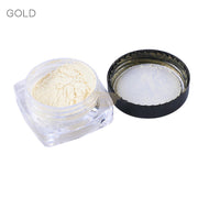 Pearl Nail Powder - Available in Gold & Silver Gold Nail Powder