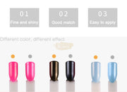 Pearl Nail Powder - Available in Gold & Silver Nail Powder