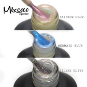 Mixcoco Soak-Off Gel Polish 15ml | Pearl Collection | Rainbow Glow