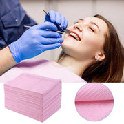 Pink Disposable Water Absorbent Table Mat 45*33cm Disposable Table Mat