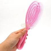 Detangling Hair Brush – Gentle Comb for Wet & Dry Hair | Pink Hair Brush