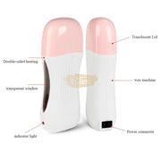 Black/White Roll-On Wax Heater | Cartridge Wax Warmer Wax Heater