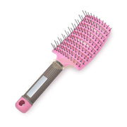 Vented Detangling Hair Brush – Styling & Blow Dry Brush | Pink Hair Brush