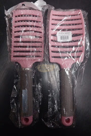 Pink Vented Detangling Hair Brush | Blow-Dry & Styling Hair Brush