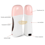 Black/White Roll-On Wax Heater | Cartridge Wax Warmer Wax Heater