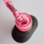 Mixcoco Soak-Off Gel Polish 15ml | Snow Gel Collection | Pink Starburst