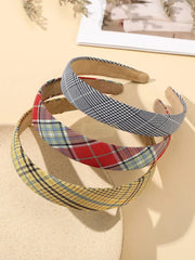 Plaid Headband Hair Accessories