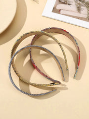 Plaid Headband Hair Accessories