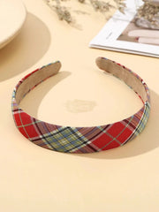Plaid Headband Hair Accessories