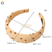 Polka Dot Leopard Print Wide Headbands Headband