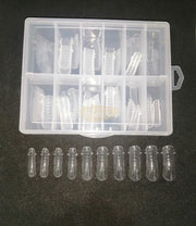 PolyGel Dual Forms | Full Cover | Curve E73 | 120 Tips Nail Art Tool