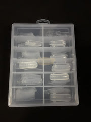 PolyGel Dual Forms | Full Cover | Curve E73 | 120 Tips Nail Art Tool