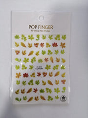 Pop Finger 3D Design Sticker CL-045 Nail Art