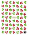 Pop Finger 3D Design Sticker Shamrock Flowers Clover Ginkgo Leaf CL-041 Nail Art