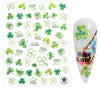 Pop Finger 3D Design Sticker Shamrock Flowers Clover Ginkgo Leaf CL-042 Nail Art