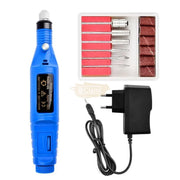 Portable Electric Nail Drill Machine 20 000 RPM Blue Nail Drill Machine