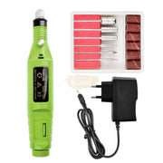 Portable Electric Nail Drill Machine 20 000 RPM Green Nail Drill Machine