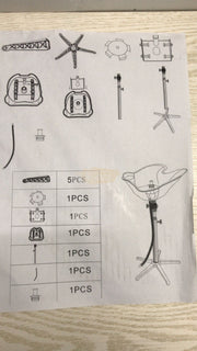 Portable Height Adjustable Deep Shampoo Bowl - Black
