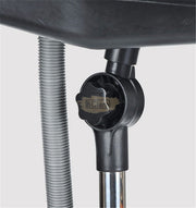 Portable Height Adjustable Deep Shampoo Bowl - Black