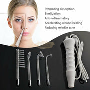 Portable High Frequency Facial Skin Therapy Wand LZ-006A Skin Care Machine