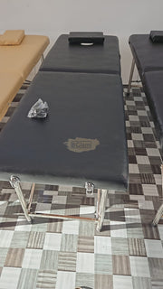 Portable Massage Bed with pillow 180*60*65cm | Black Portable Massage Bed