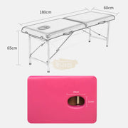 Portable Massage Bed with pillow 180*60*65cm | Blue Portable Massage Bed