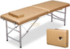 Portable Massage Bed with pillow 180*60*65cm | Champagne Portable Massage Bed