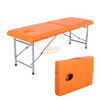 Portable Massage Bed with pillow 180*60*65cm | Orange Portable Massage Bed