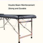 Portable Massage Bed with pillow 180*60*65cm | Orange Portable Massage Bed