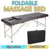 Portable Massage Bed with pillow 180*70*65cm | Black Portable Massage Bed