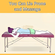 Portable Massage Bed with pillow 180*70*65cm | Blue Portable Massage Bed