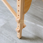 Portable Massage Spa Bed 185*60cm | Wood | 2 Zones | Blackp Foldable Massage Bed