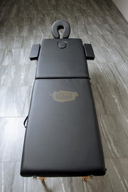 Portable Massage Spa Bed 185*60cm | Wood | 2 Zones | Blackp Foldable Massage Bed