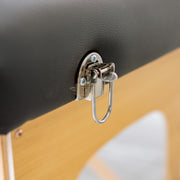 Portable Massage Spa Bed 185*60cm | Wood | 2 Zones | Blackp Foldable Massage Bed