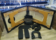 Portable Massage Spa Bed 185*60cm | Wood | 2 Zones | Blackp Foldable Massage Bed