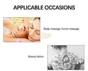 Portable Massage Spa Bed 185*60cm | Wood | 3 Zones | Black Portable Massage Bed