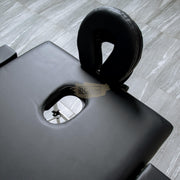 Portable Massage Spa Bed | Aluminum | 3 Zones | Black | 185*70cm